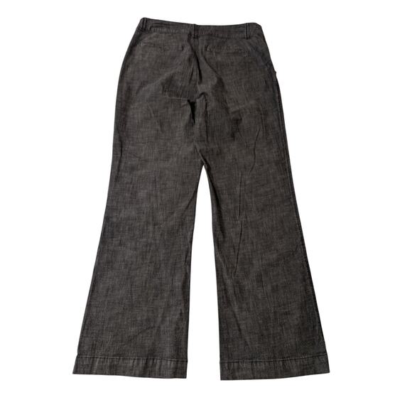 Coldwater Creek Womens Straight Flair Leg GrayJeans Sz 14 Dark Wash Classic Fit - Picture 1 of 7